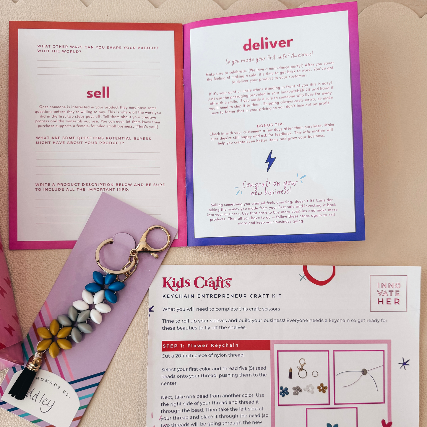 Kidpreneur Keychain Craft Kit